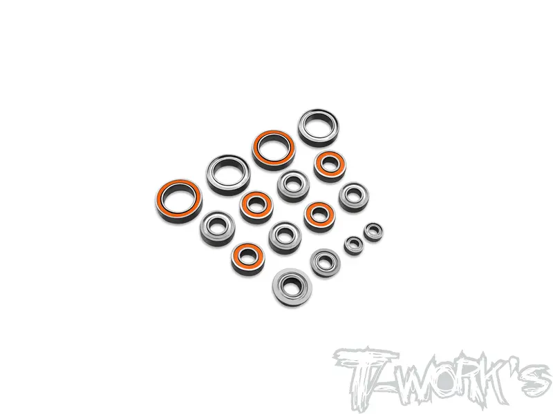 Bbs-Works '91   Precision Ball Bearing Set  ( For Yokomo Super Dog Fighter Works'91 )  16Pcs. 1