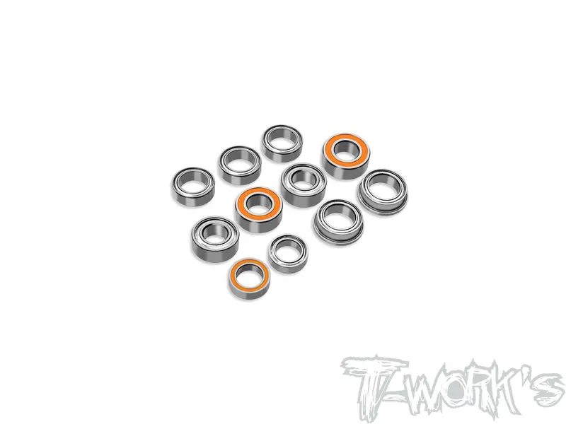 Bbs-X1'24   Precision Ball Bearing Set  ( For Xray X1'24 ) 11Pcs. 1