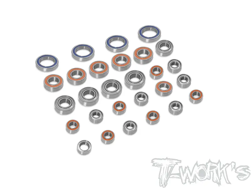 Bbs-X3gts Precision Ball Bearing Set ( For Hong Nor X3 Gts ) 28Pcs. 1