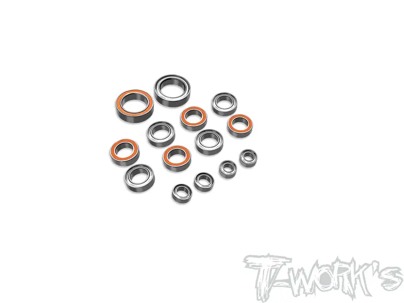 Bbs-X4f'25    Precision Ball Bearing Set  ( For Xray X4f'25 ) 14Pcs. 1