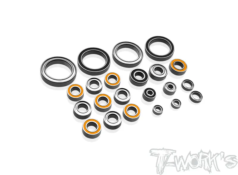 Bbs-Xb2d'23	Precision Ball Bearing Set  ( For Xray Xb2d'23 ) 22Pcs. 1