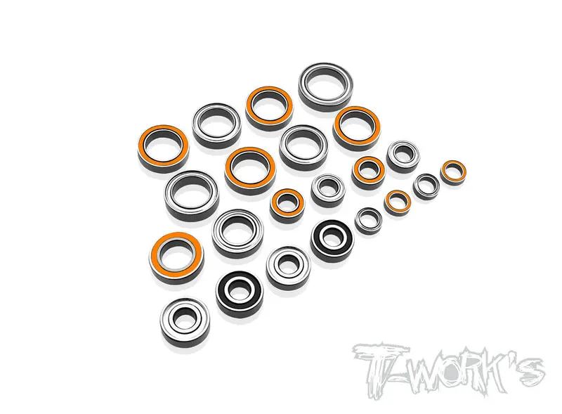Bbs-Xb4c'23    Precision Ball Bearing Set ( For Xray Xb4c'23 / Xb4c'24 ) 22Pcs. 1