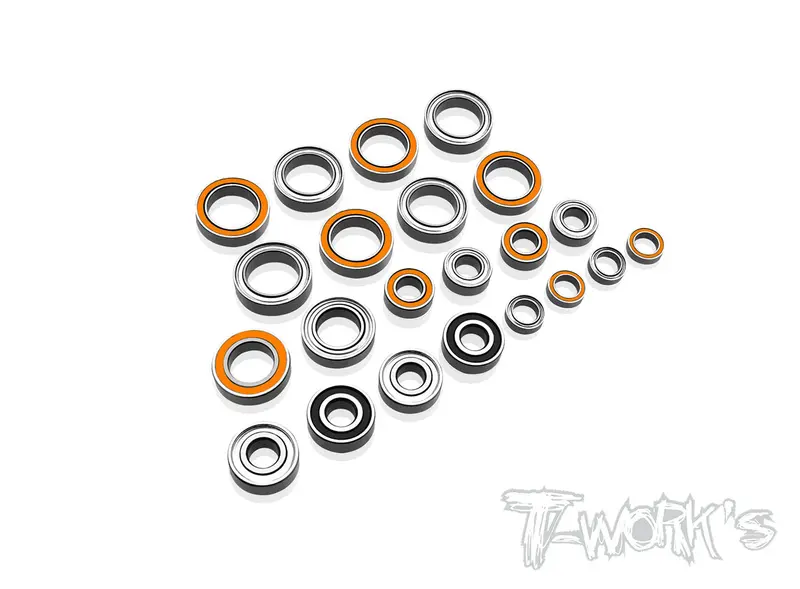Bbs-Xb4d'23    Precision Ball Bearing Set ( For Xray Xb4d'23/Xb4d'24 ) 22Pcs. 1