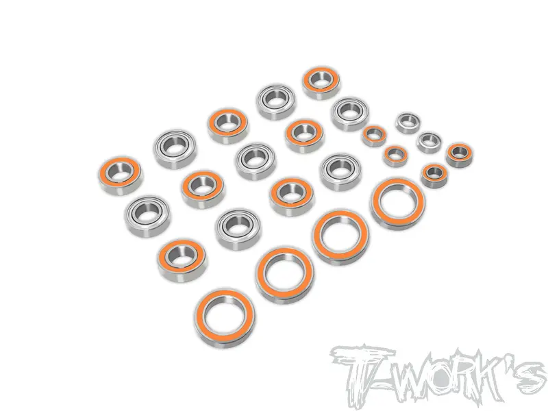 Bbs-Xb8e'20  Precision Ball Bearing Set ( For Xray Xb8e 2020 /Xb8e'21/ Xb8e'24/Xb8e'25/Xb8e'26 ) 22Pcs. 1