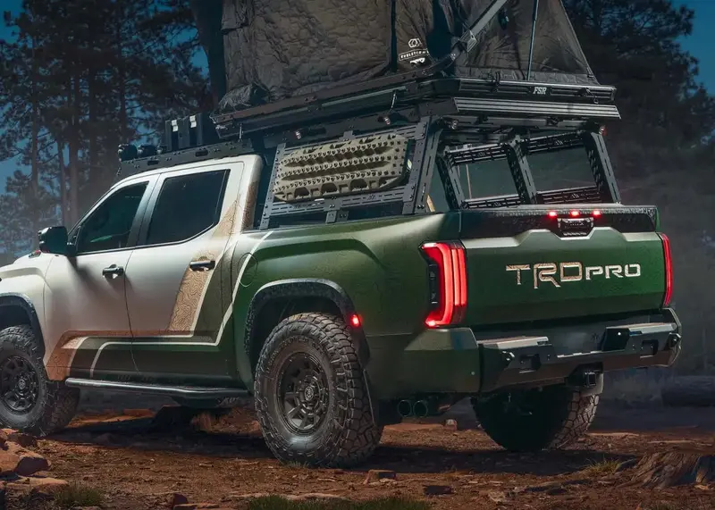 Bed Rack - Full Height For Toyota Tundra 1