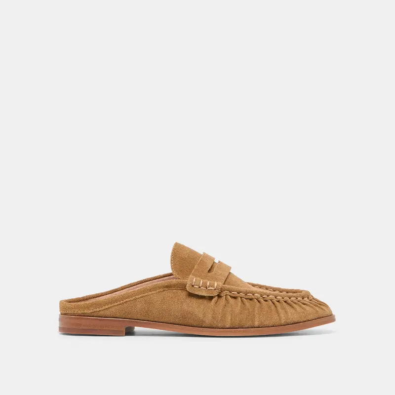 Betzy Loafers Lt Brown Suede 1