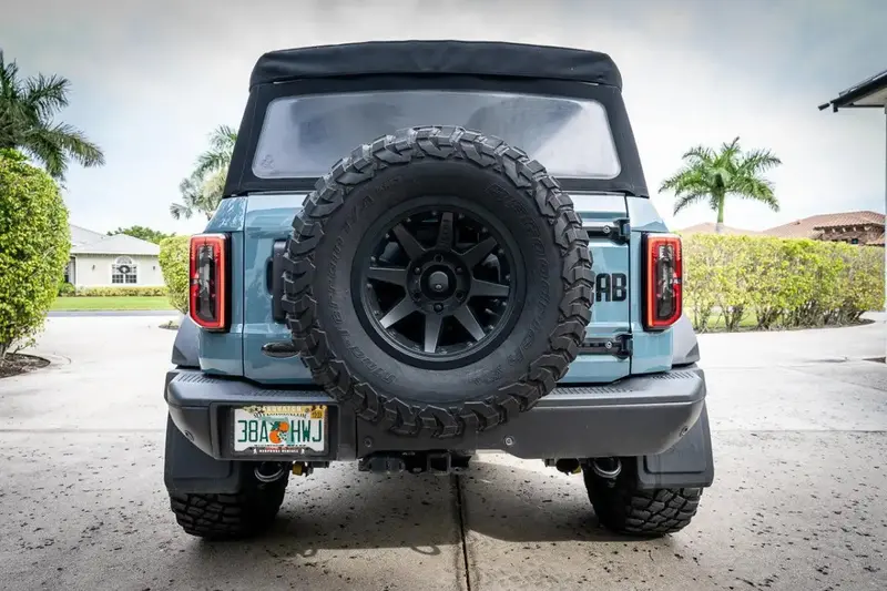 Bigfoot Aka Sasquatch In The Woods Tail Light Overlays For 2021+ Bronco 5