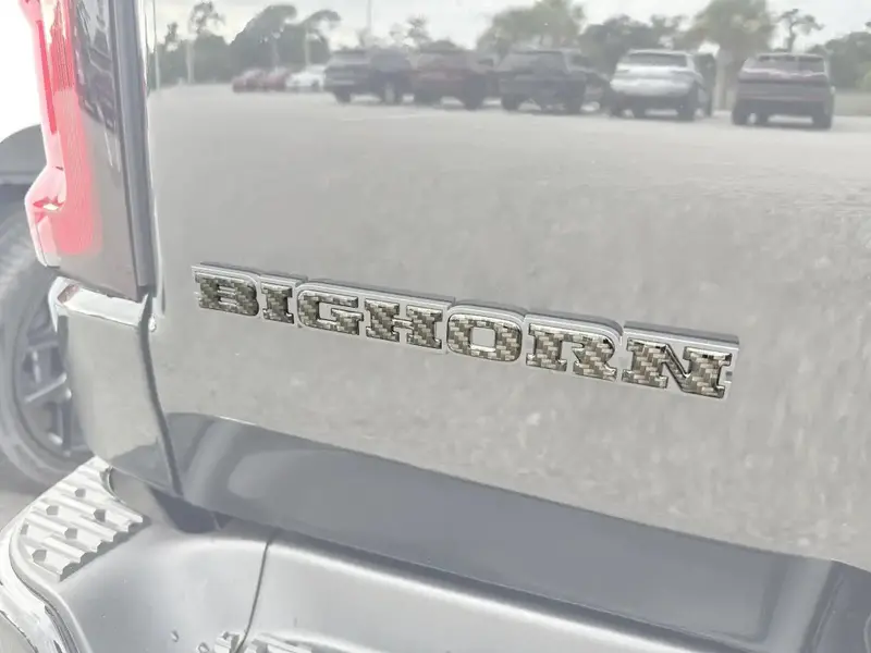 Bighorn Tailgate Emblem Letter Inserts Fits 2025-2026 Ram 1500/2500/3500 1