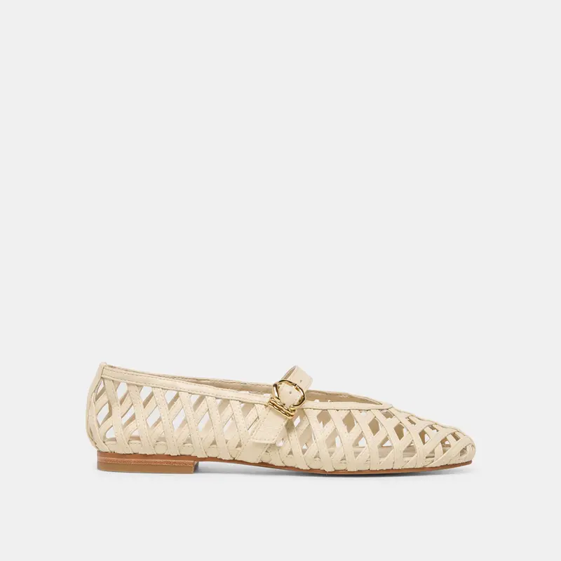 Bodey Ballet Flats Bone Stella 1
