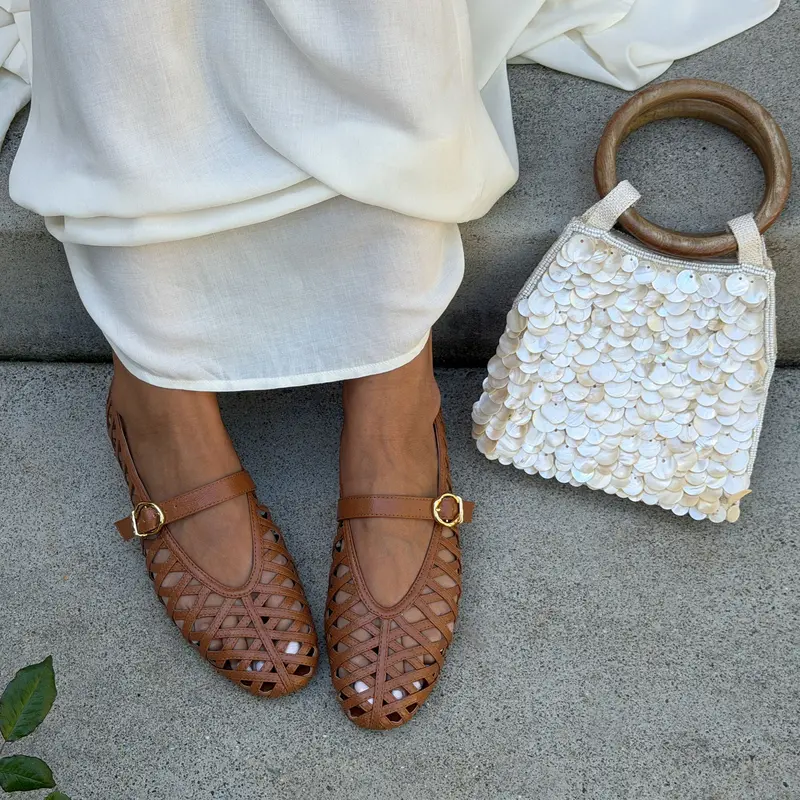 Bodey Ballet Flats Saddle Stella 4