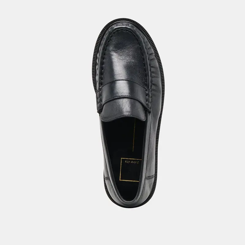 Bodi Loafers Black Leather 9