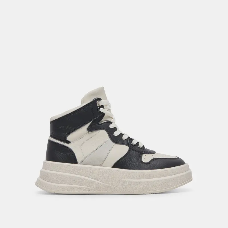 Brax Sneaker White Black Leather 1