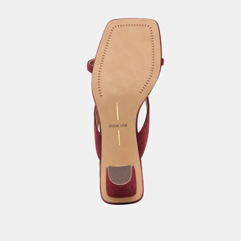 Brevel Heels Oxblood Suede 13