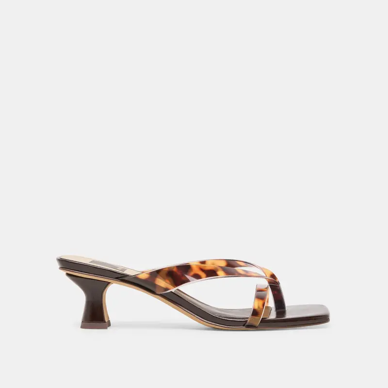 Brevel Vinyl Heels Tortoise Jelly 1