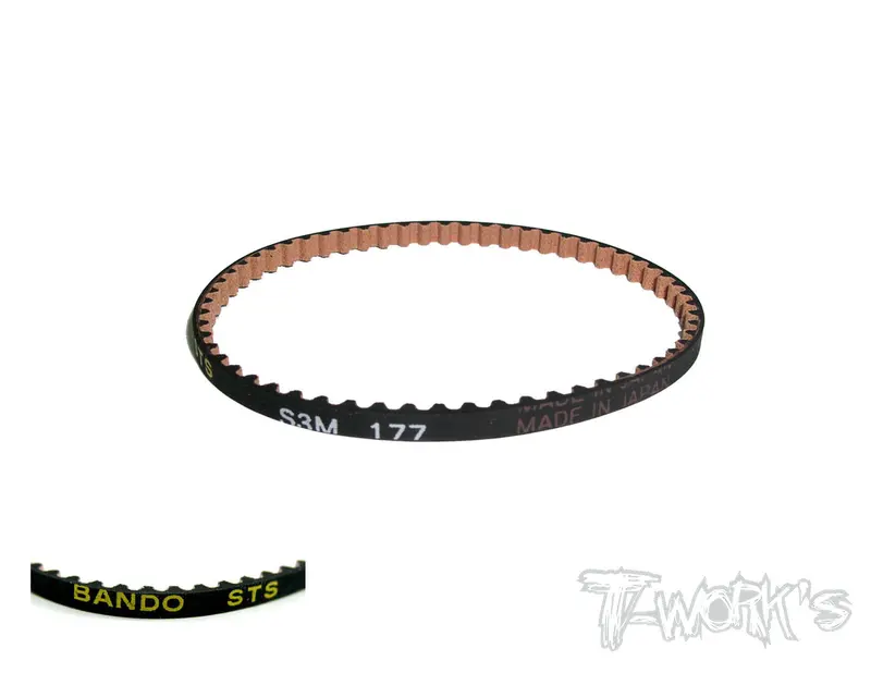 Bt-004 Low Friction Rear Belt ( Tamiya 417 ) 3X177mm 1