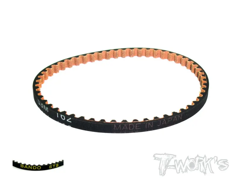 Bt-018 Low Friction Rear Belt ( Atomic Vm Ii  ) 3X162mm 1