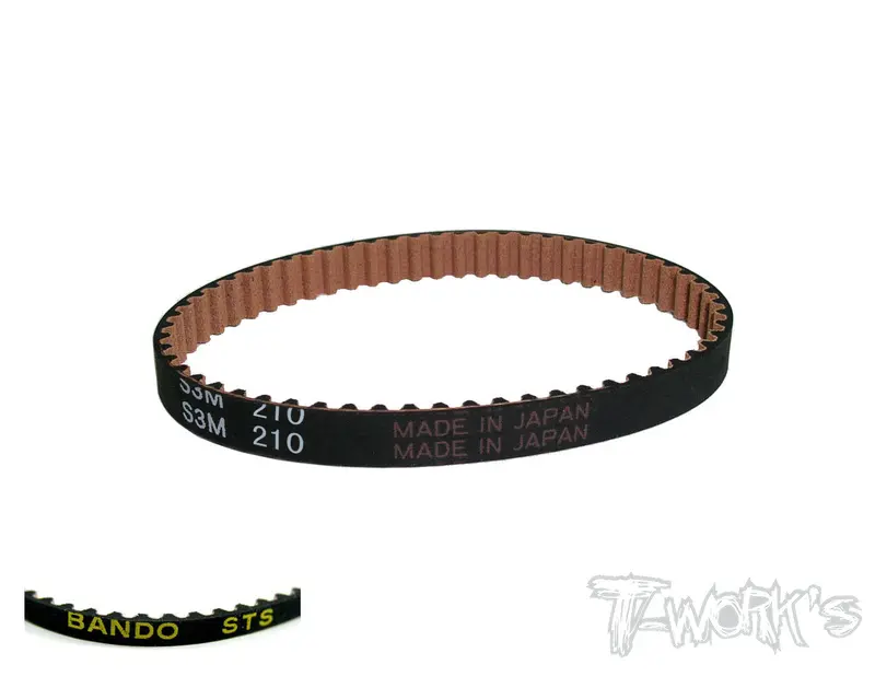 Bt-021 Low Friction Rear Belt ( Serpent 960/966  ) 8X210mm 1