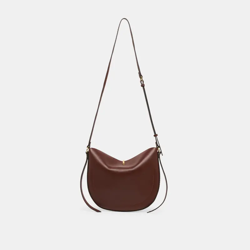 Burano Crossbody Brown Leather 1