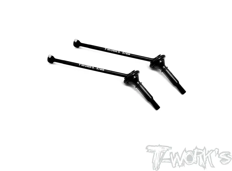 C-22X-4-R	Steel Rear Cvd Set 67Mm ( For Tlr 22X-4 ) 2Pcs. 1