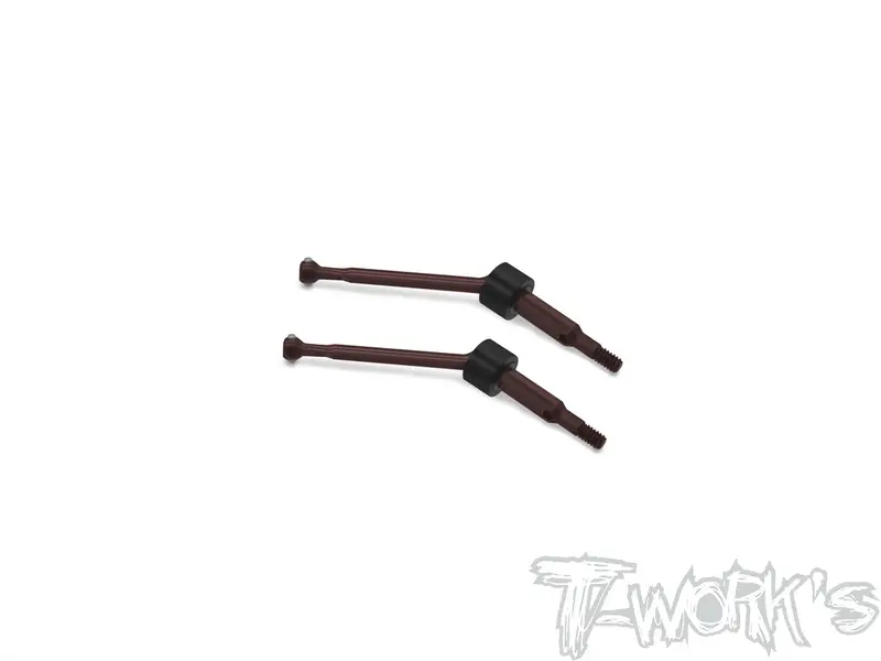 C-Model24	 Steel Rear Cvd Set( For Team Associated Rc10 Model24 )2Pcs. 1