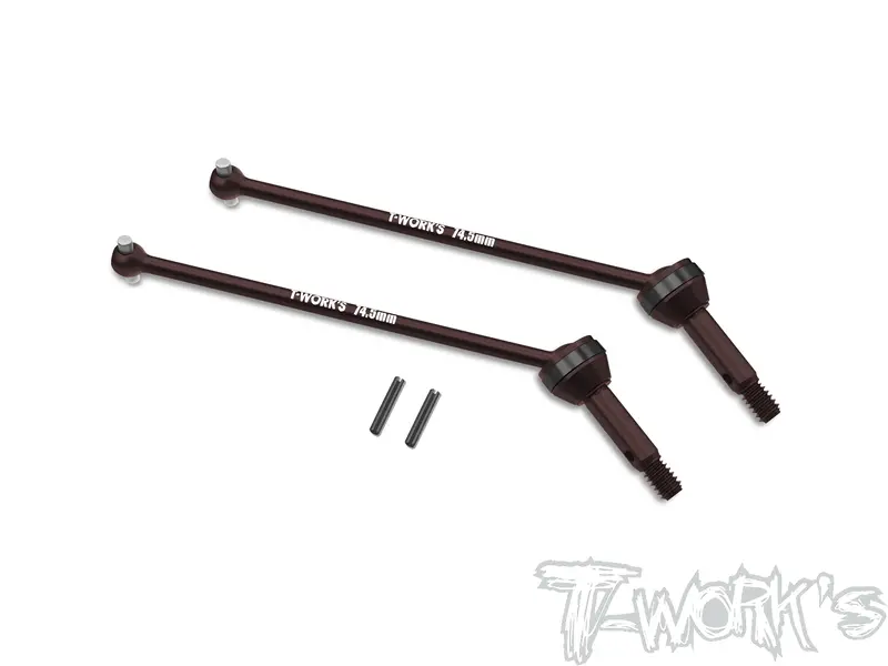 C-Rc10-4Wd-F	Steel Front Cvd Set  ( For Team Associated Rc10 4Wd )2Pcs. 1