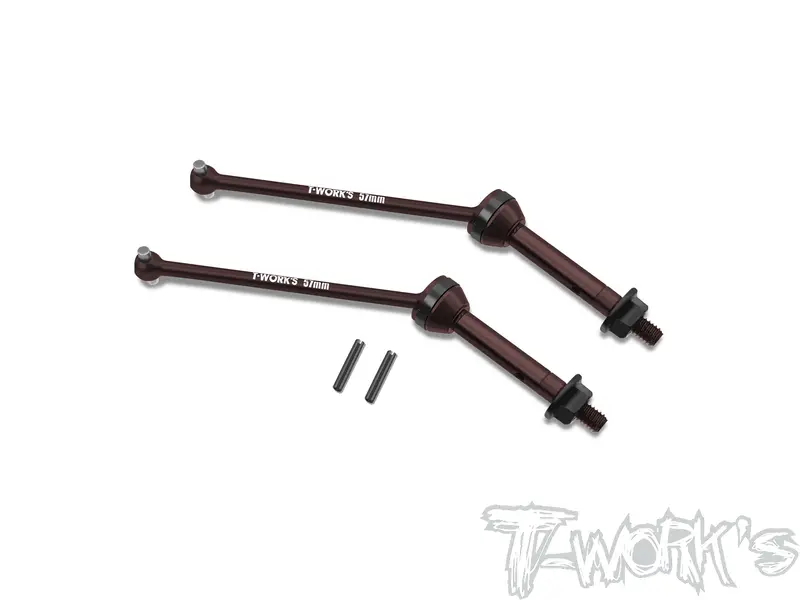 C-Rc10-4Wd-R-M4	Steel Rear Cvd Set +2Mm M4 Thread ( For Team Associated Rc10 4Wd )2Pcs. 1