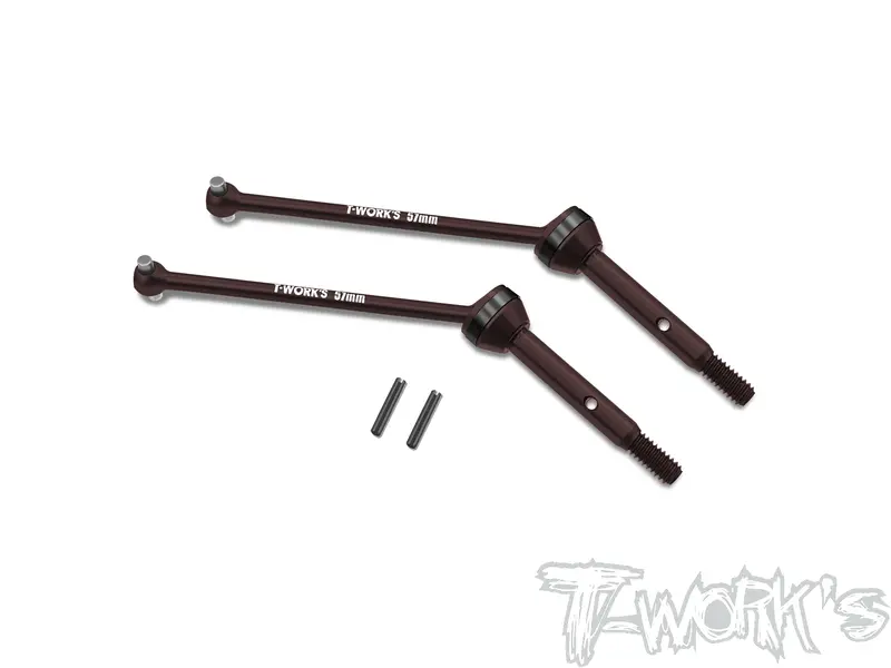C-Rc10-4Wd-R	Steel Rear Cvd Set +2Mm ( For Team Associated Rc10 4Wd )2Pcs. 1