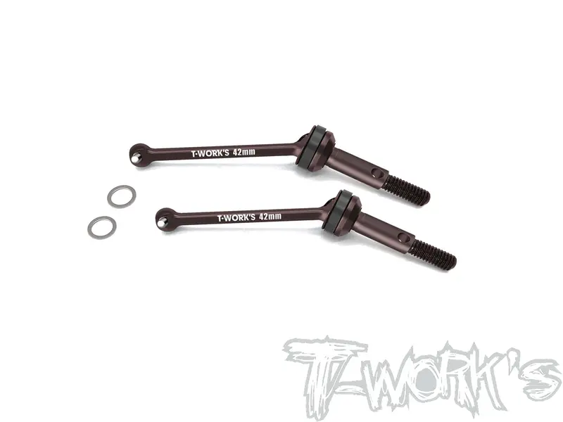 C-Tc01	 Steel F & R Cvd Set 42Mm ( For Tamiya Tc-01/Xv01 )  2Pcs. 1