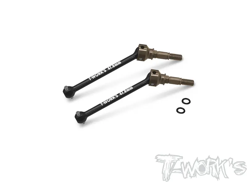 C-X4-Aa	7075-T6 Alum. Cvd Set With Alum Drive Axle 47.8Mm ( For Xray X4 )  2Pcs. 1