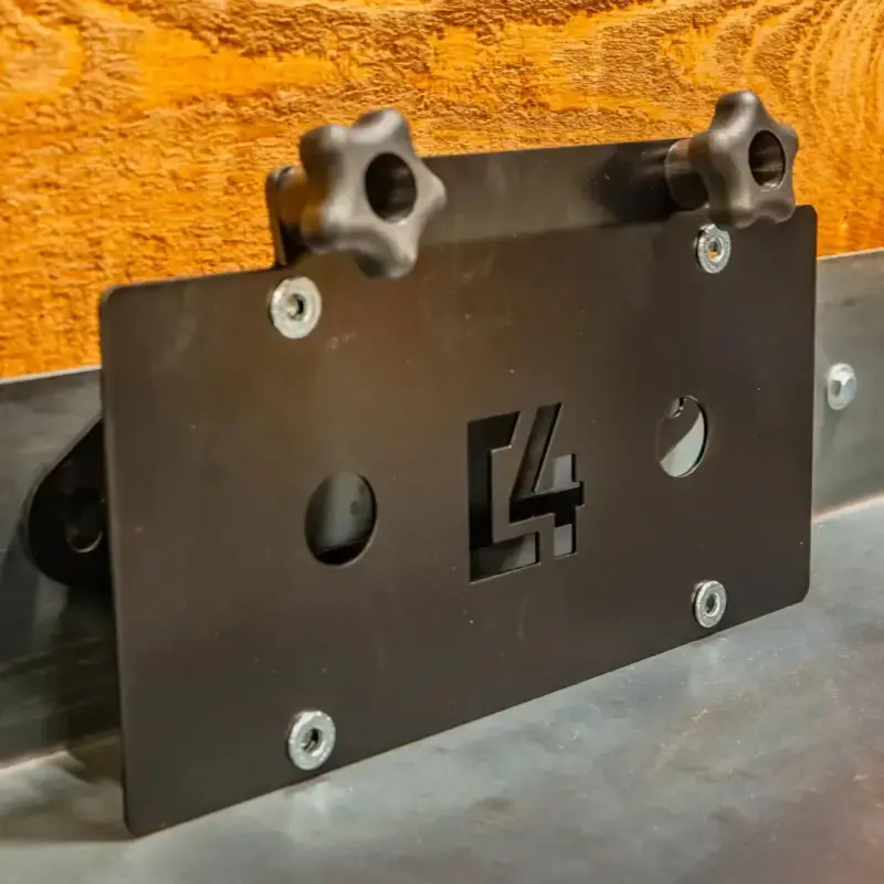 C4 Hawse License Plate Mount 1