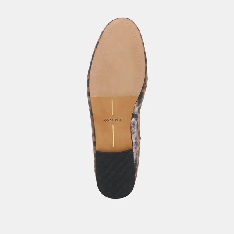 Cadel Ballet Flats Dk Leopard Mesh 14