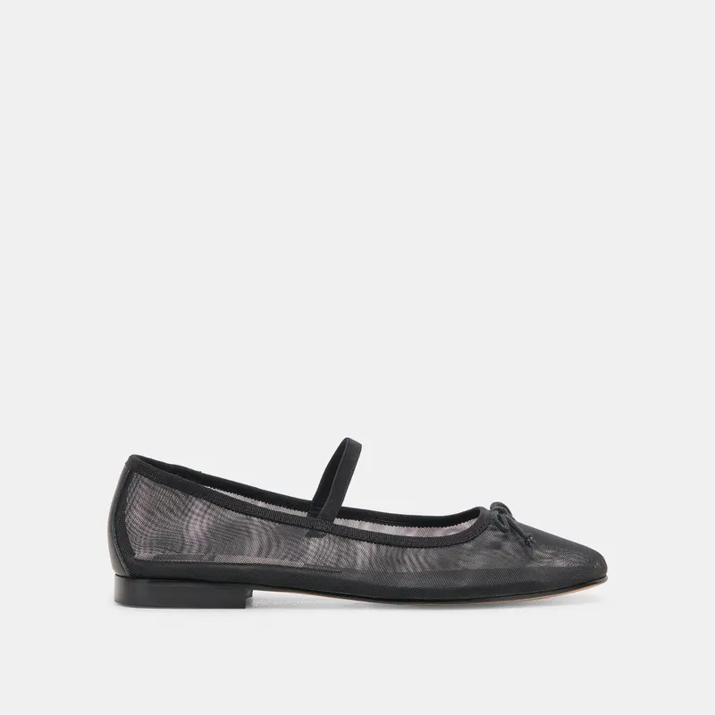 Cadel Ballet Flats Onyx Mesh - Re:Vita 1