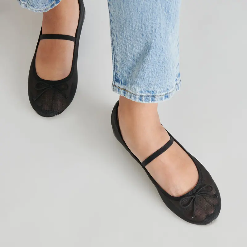 Cadel Ballet Flats Onyx Mesh - Re:Vita 2