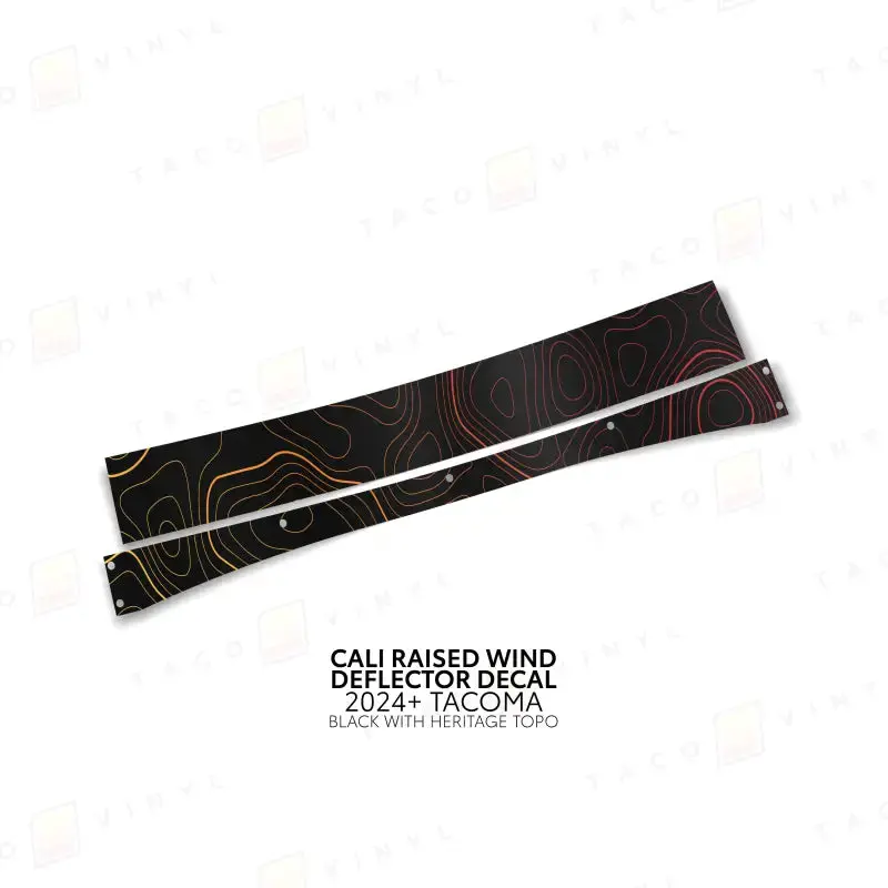 Cali Raised Wind Deflector Decal 14