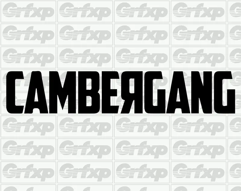 Cambergang Sticker 1