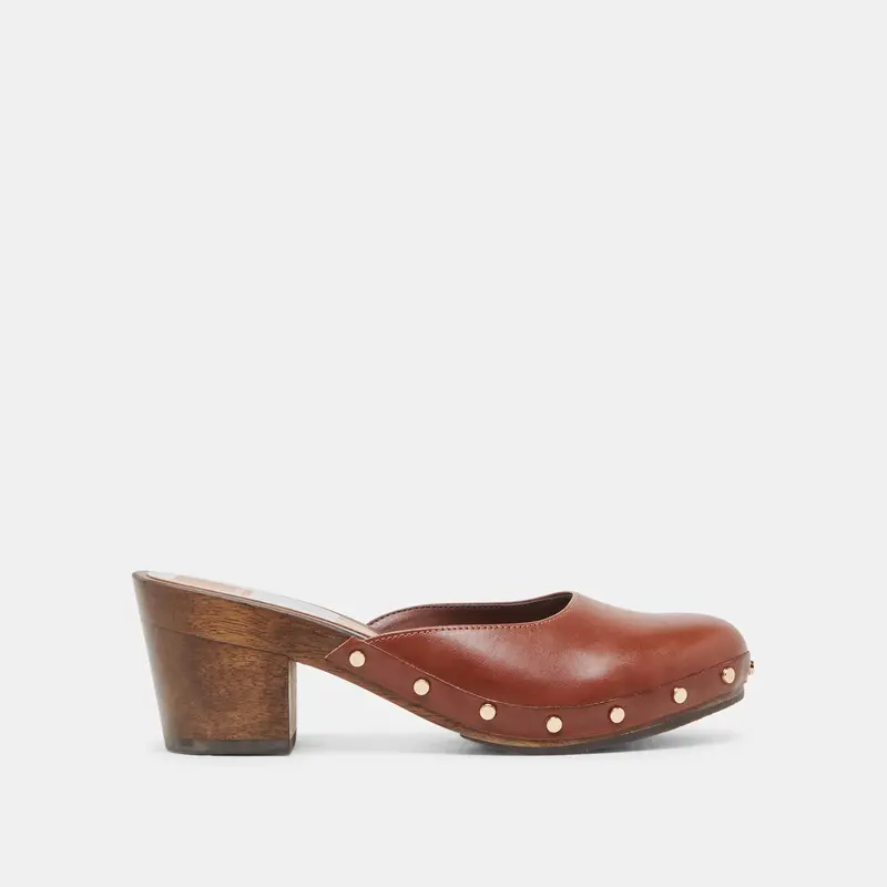Camyn Heels Brown Leather 1