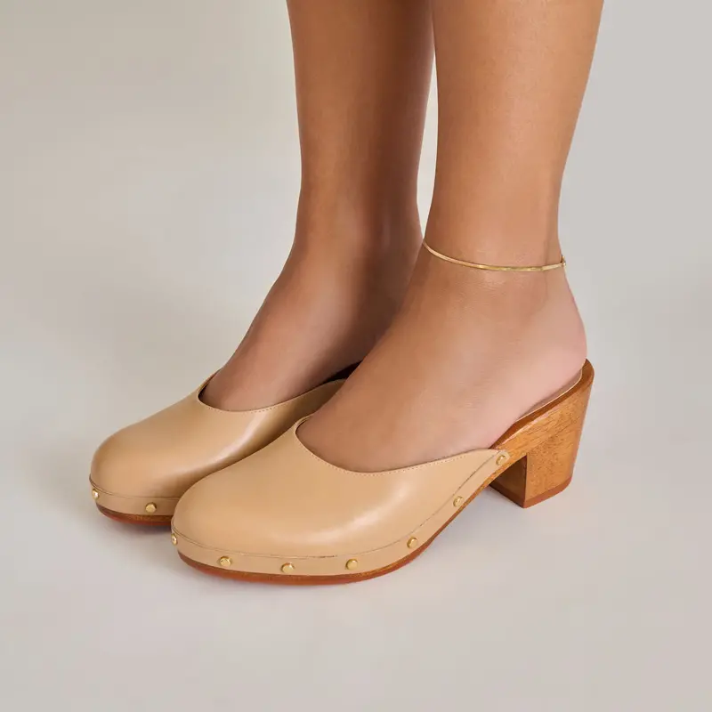 Camyn Heels Cafe Leather 4