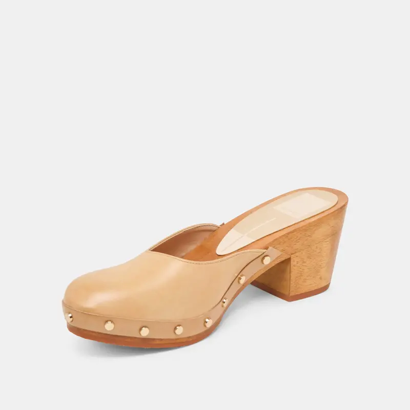 Camyn Heels Cafe Leather 7