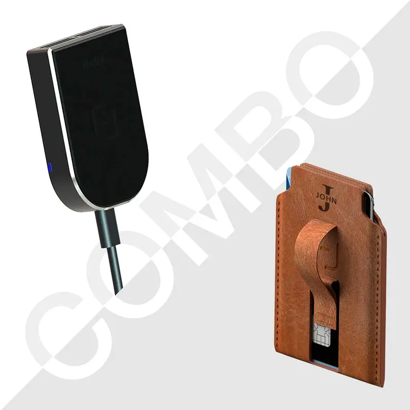 Car Charger + Wallet Combo 3