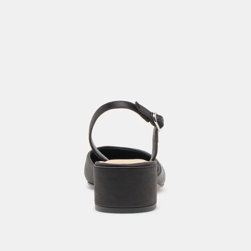 Carel Heels Onyx Satin 8