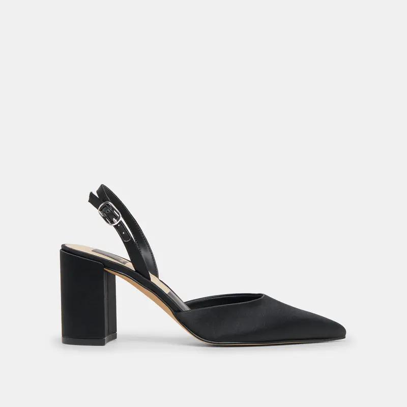 Carel High Heels Onyx Satin 1