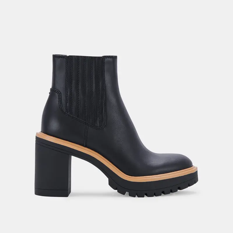 Caster H2o Booties Onyx Leather - Re:Vita 1