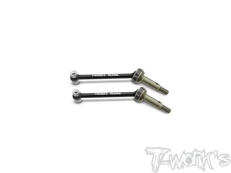 Cb-Ms1-A	Cvd Bb Drive Shaft Set With Alum Axle 45.5Mm ( For Yokomo Ms1.0  )  2Pcs. 1