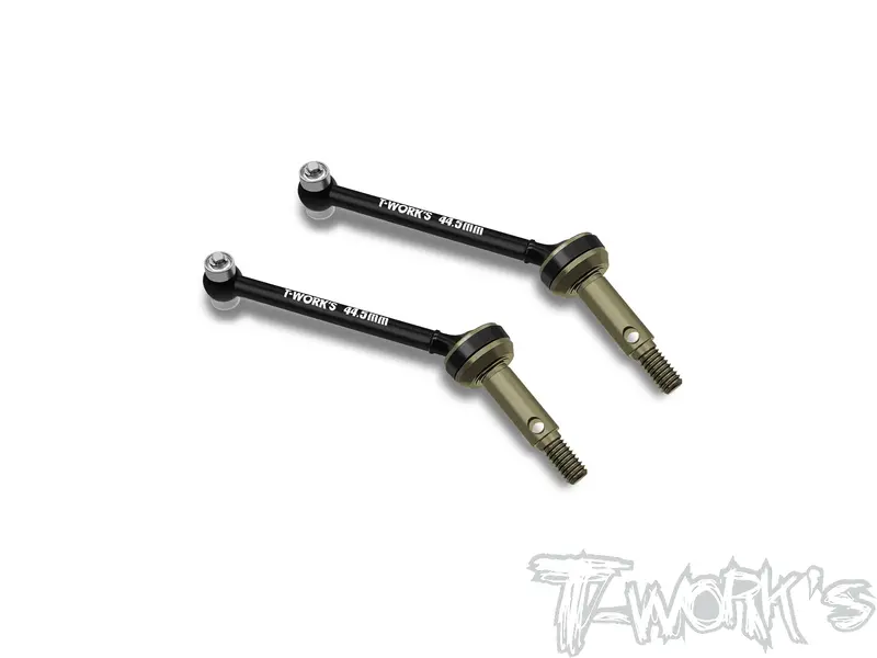 Cb-Tc10/3-A   Cvd Bb Drive Shaft Set With Alum Axle 44.5Mm ( For  Axon  Tc10/3 )  2Pcs. 1
