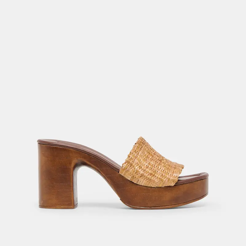 Celest Heels Natural Raffia 1