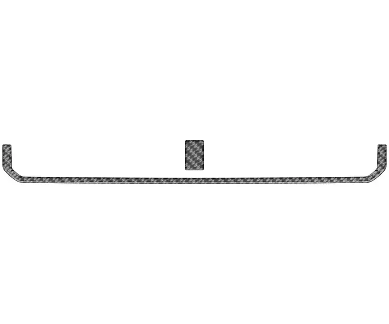 Center A.C. Vent Accent Trim Fits 2023-2026 Chevrolet Colorado & Gmc Canyon 3