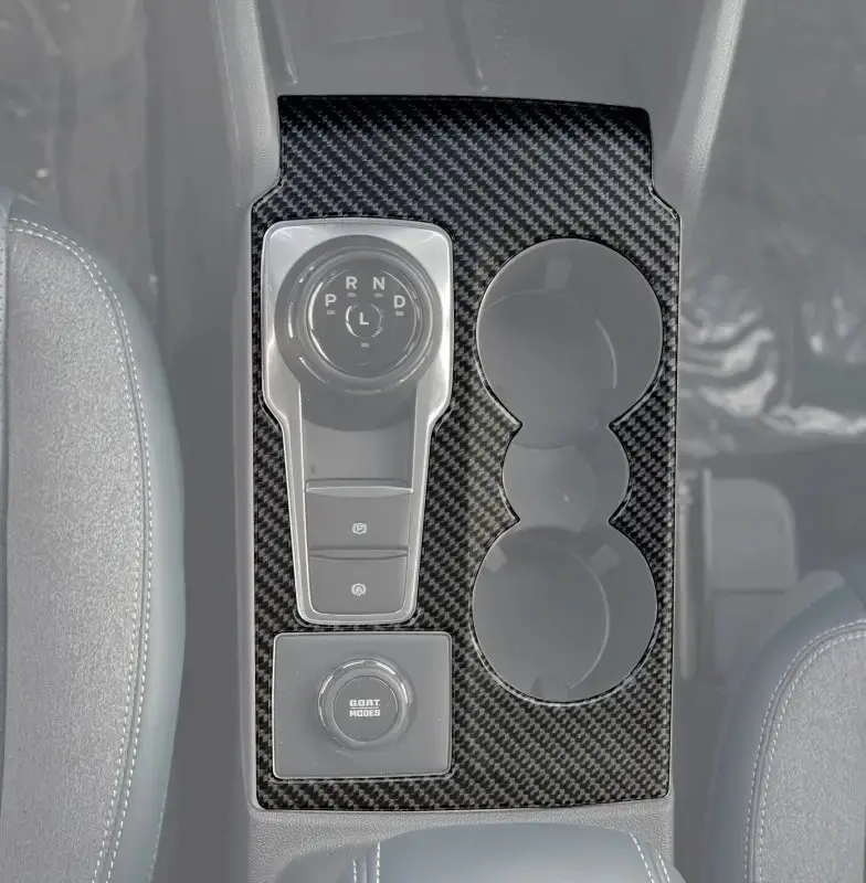 Center Console Accent Overlay Fits 2021-2024 Ford Bronco Sport 1