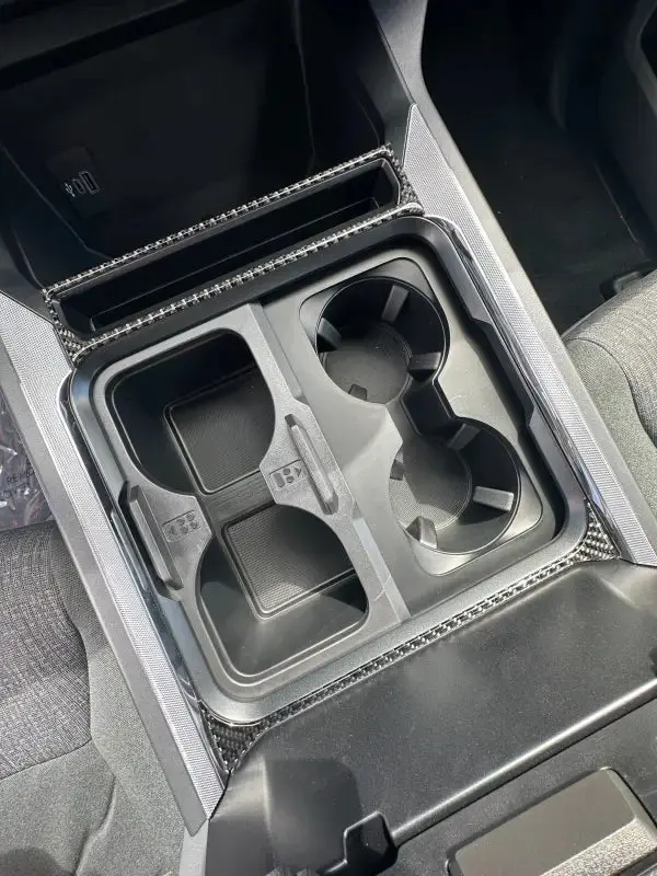 Center Console Accent Trim Fits 2023-2026 Ford Super Duty 2