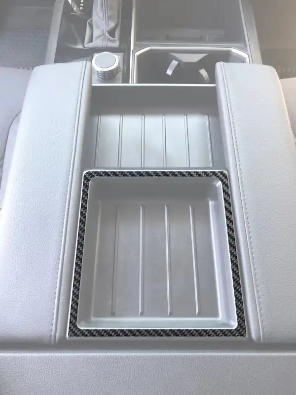 Center Console Compartment Accent Fits 2022-2026 Toyota Tundra & 2023-2026 Toyota Sequoia 1
