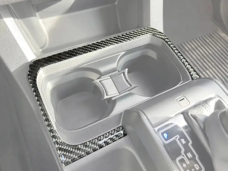 Center Console Cup Holder Accent Overlay Fits 2016-2023 Toyota Tacoma 1